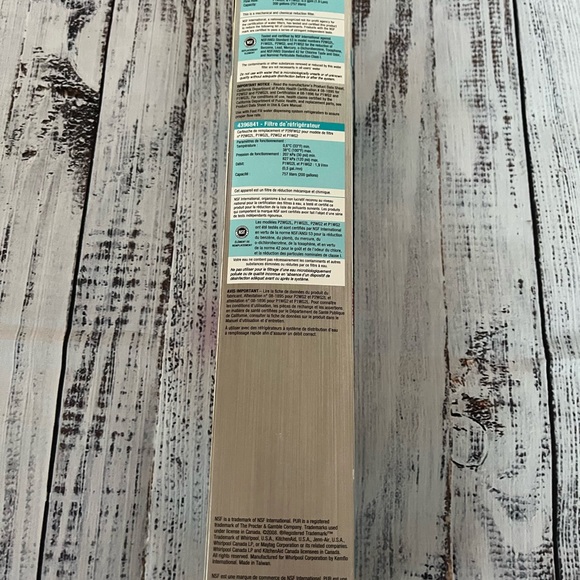 New Whirlpool 4396841 PUR Refrigerator Water Filter sealed - Picture 5 of 6